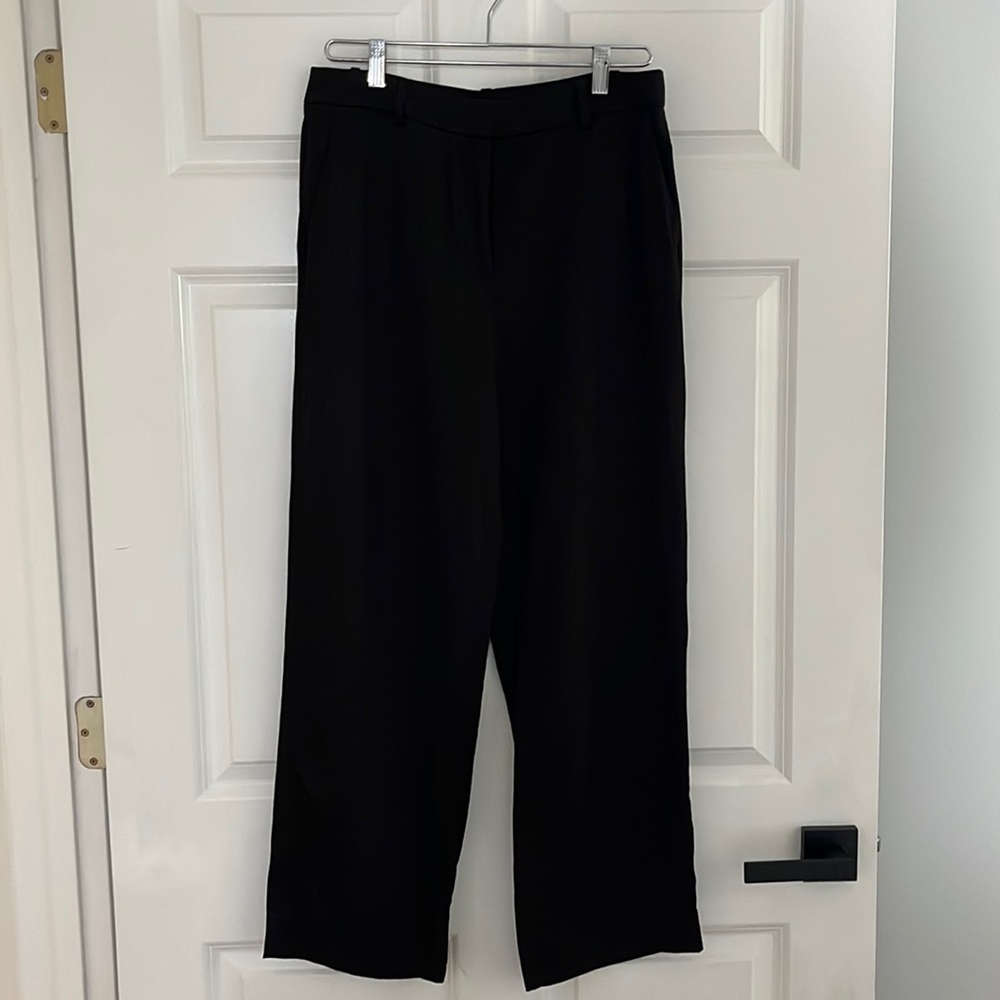 J.Crew Black Slacks (Relaxed Fit) | Size 8